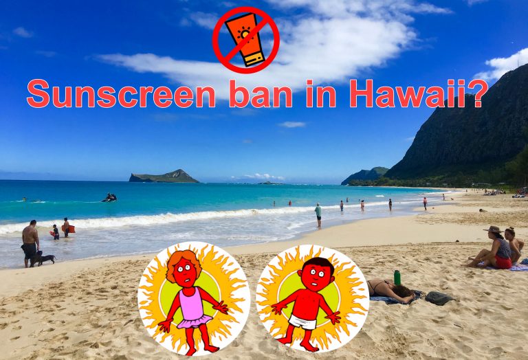 Sunscreen ban in Hawaii – All important information about the new ban of sunscreen