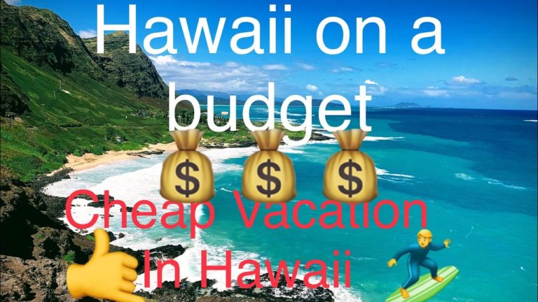 Cheap Hawaii Vacation from the US Mainland