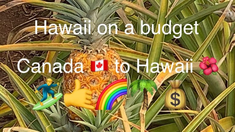 Cheap Hawaii Vacation from Canada