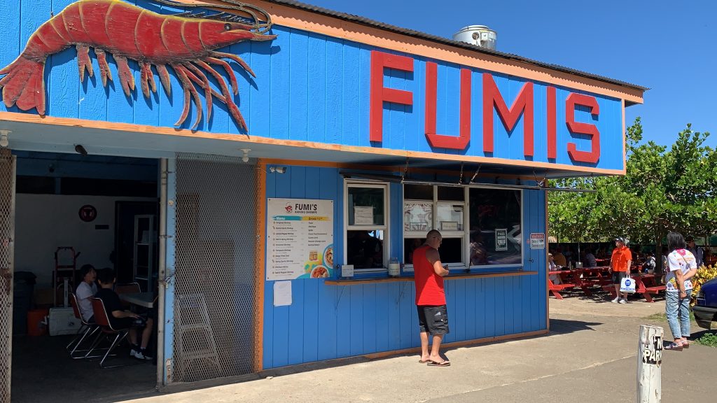Fumis Shrimp Farm North Shore Oahu