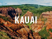 Kauai Island in Hawaii