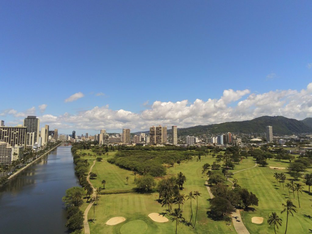 Ala Wai Golf Course, Waikiki, Oahu
