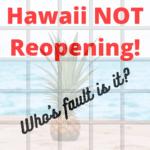 Hawaii NOT Reopening – Who’s FAULT is it?