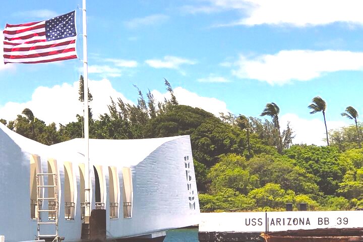 USS Arizona Memorial Close Up
