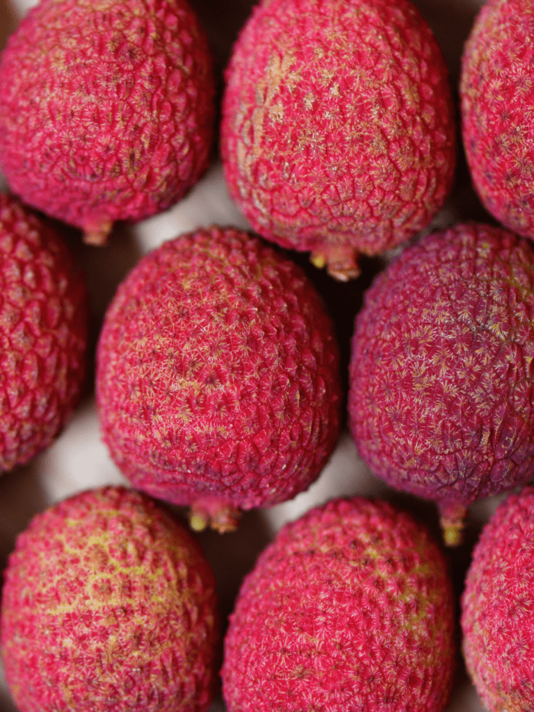 Lychee fruit is available at these grocery stores. 