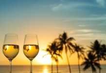 Hawaiian winery setting