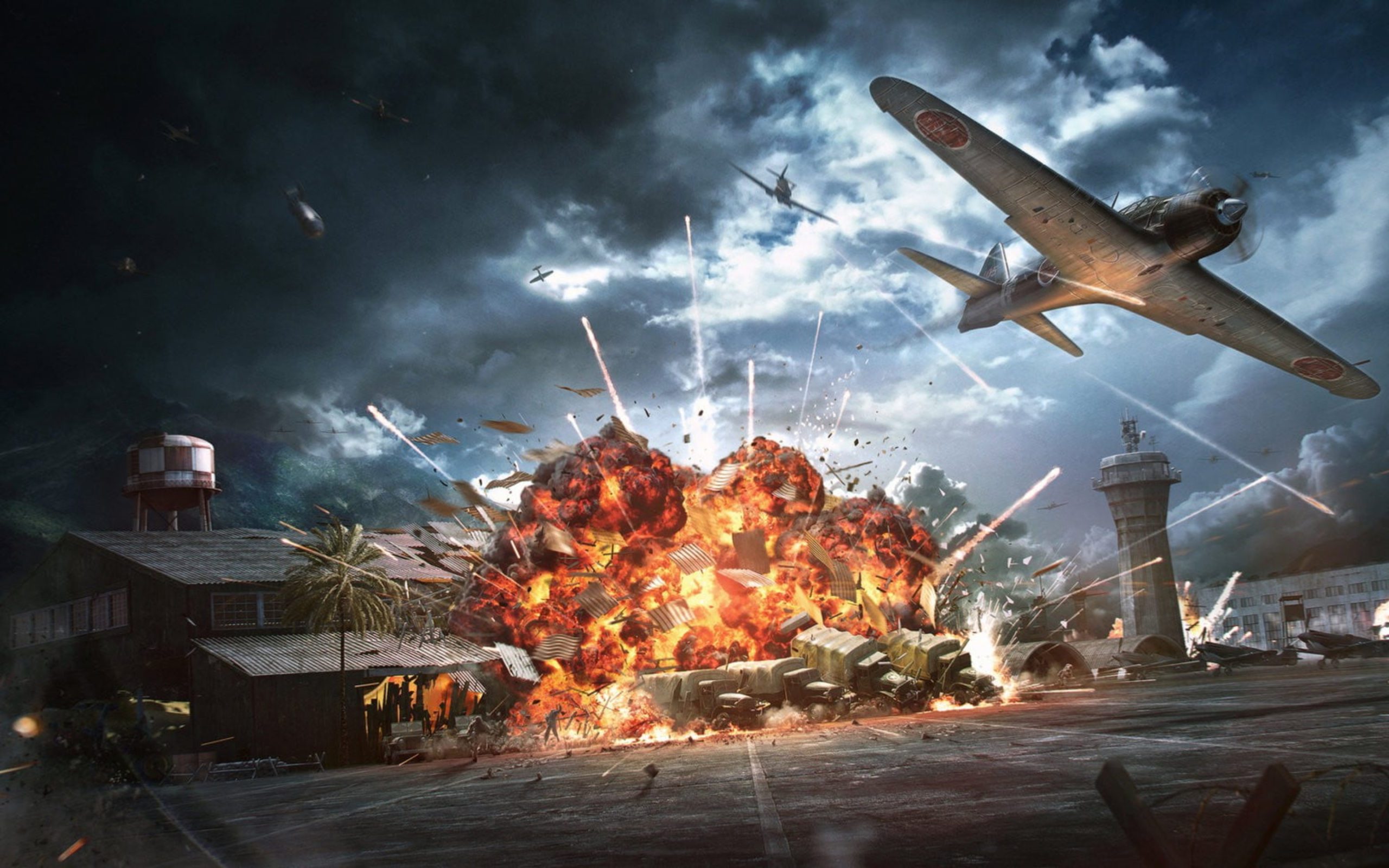 devastating surprise attack on Pearl Harbor