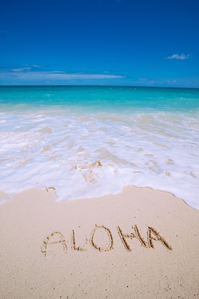 "Aloha" is one of the commonly used Hawaiian words