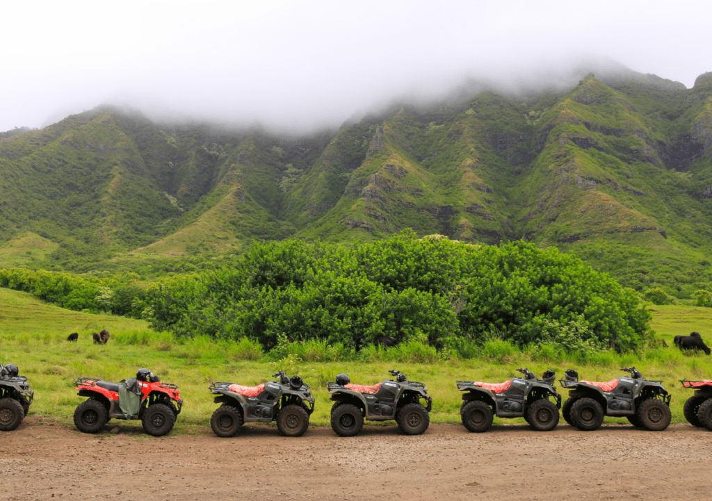 ATV expedition at Kualoa Ranch