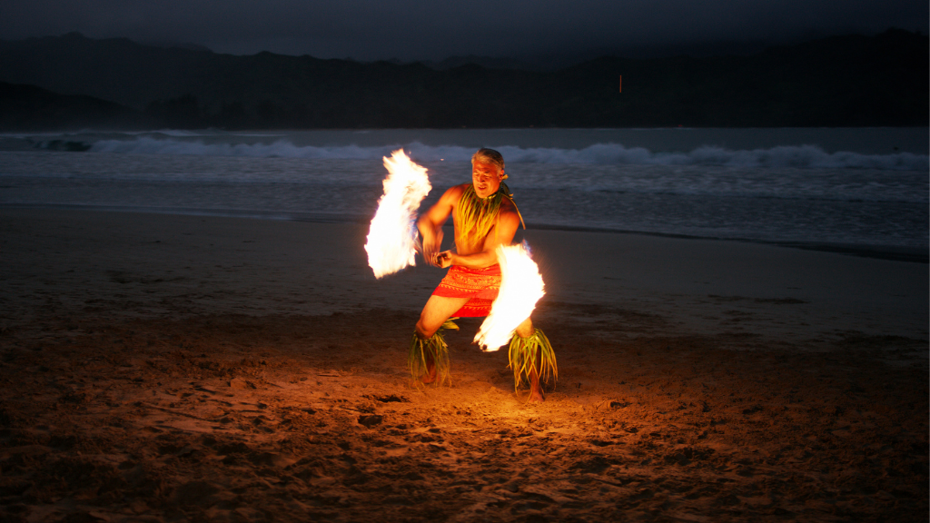 Luau Fire Dancer