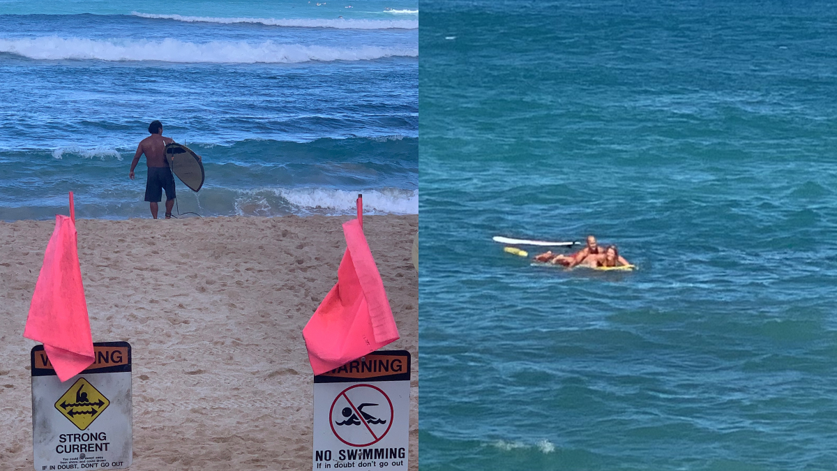 Lifeguards in Hawaii