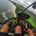 Oahu Island and Helicopter Flight
