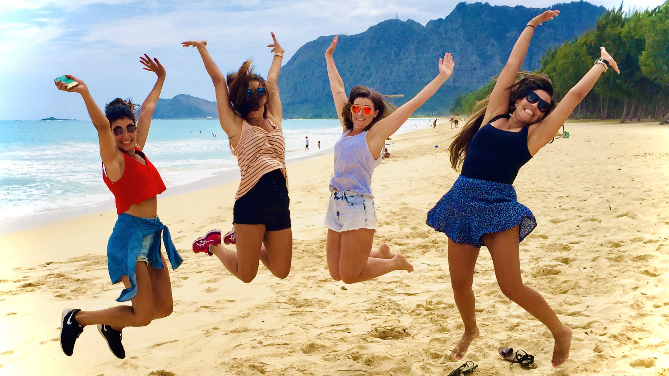 Oahu Island Tour Girls Fun