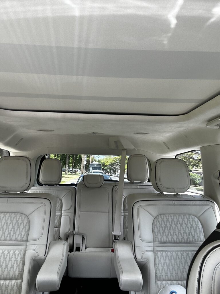 Oahu Wedding Transportation SUV | Lincoln Navigator Inside